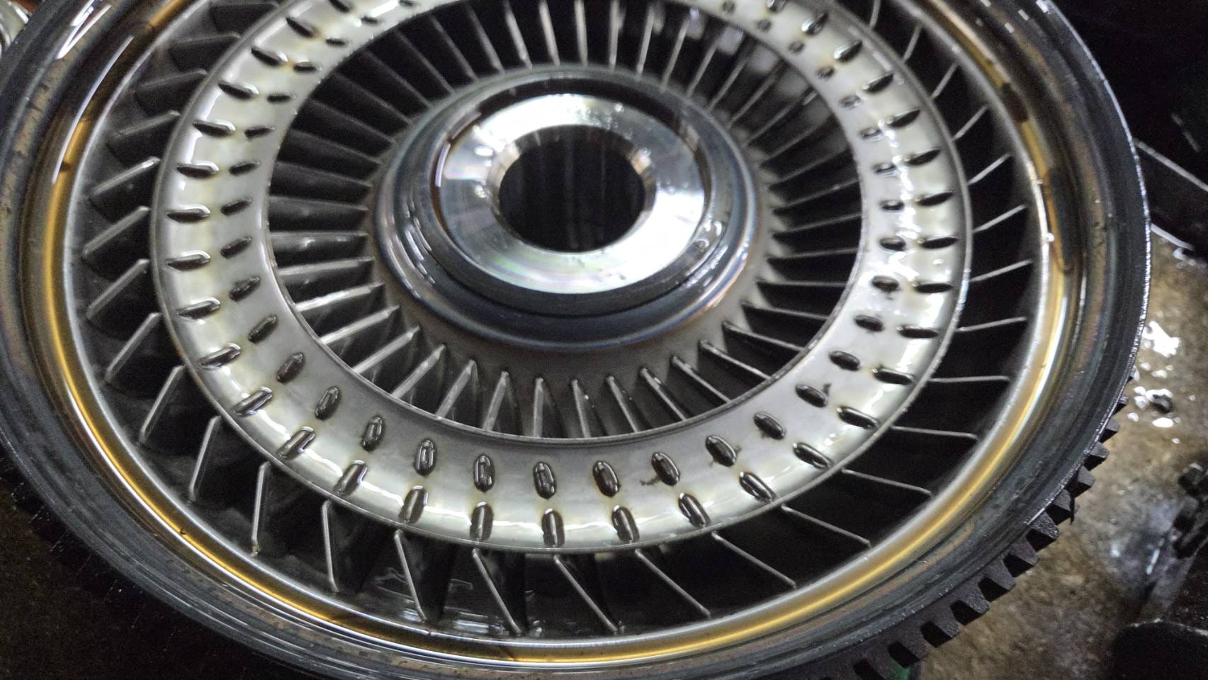 Turbina de convertidor de torque abierta lista para reacondicionamiento